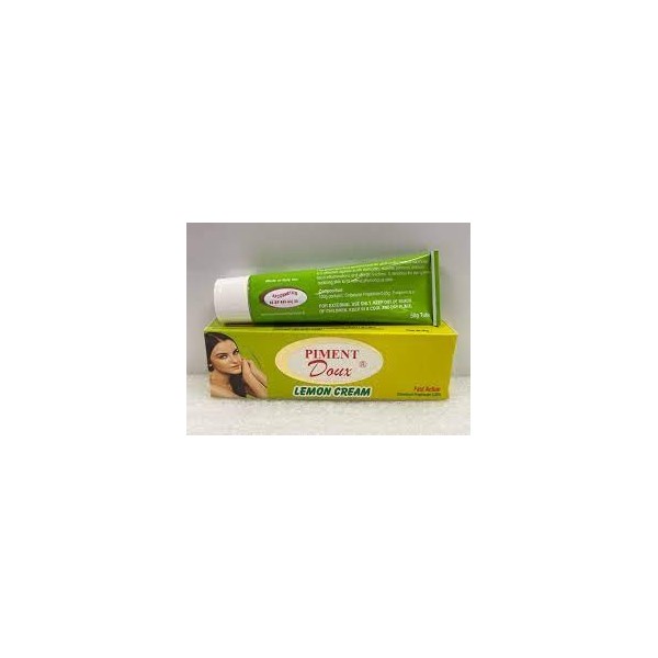 PIMENT DOUX CRÈME À BASE DE CITRON 50 G