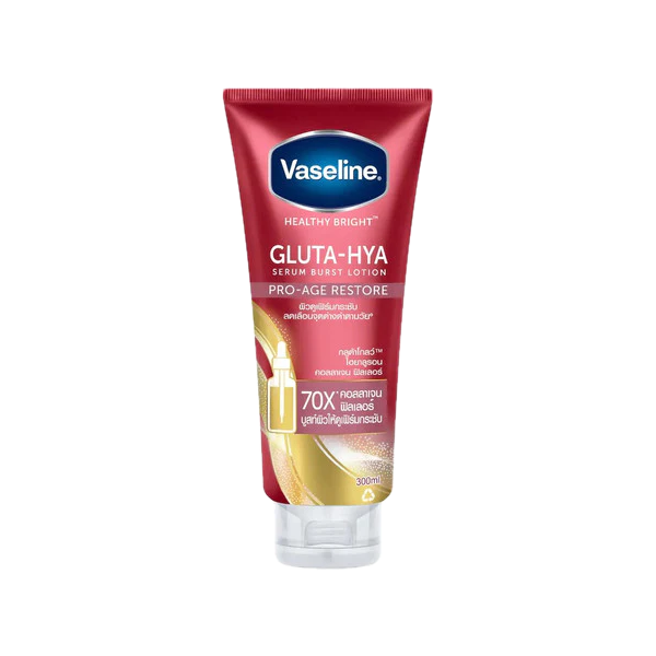Vaseline Healthy Bright Gluta-Hya Serum Burst Lotion Pro-Age