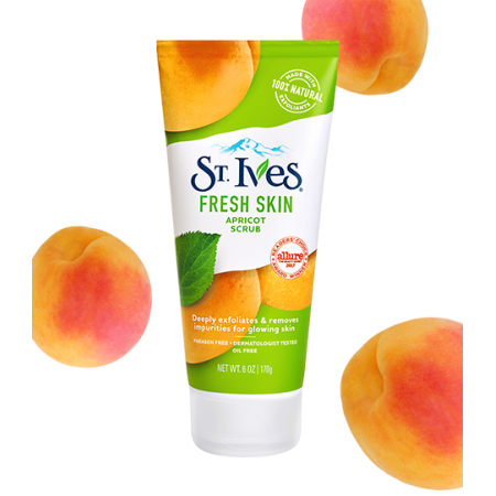 Peau Fraîche Gommage Visage à l'Abricot 170 g