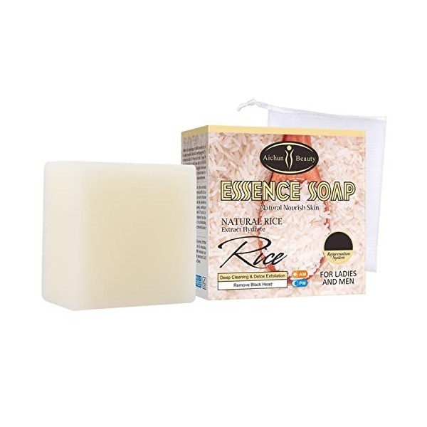 Aichun Beauty – Savon Essence à l'Extrait de Riz
