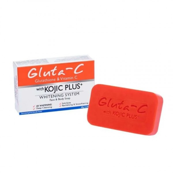 GLUTA C KOJIC PLUS VISAGE CORPS SAVON