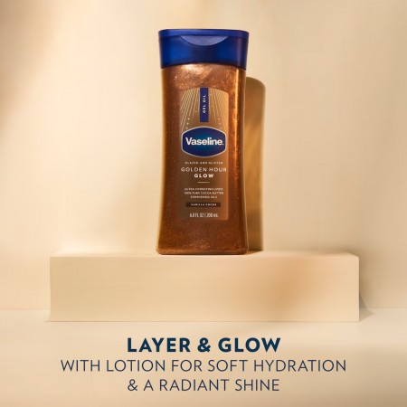 Vaseline Golden Hour Glow – Éclat doré et hydratation du corps