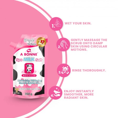 A Bonne Spa Milk Salt Gommage au Lait 300 g