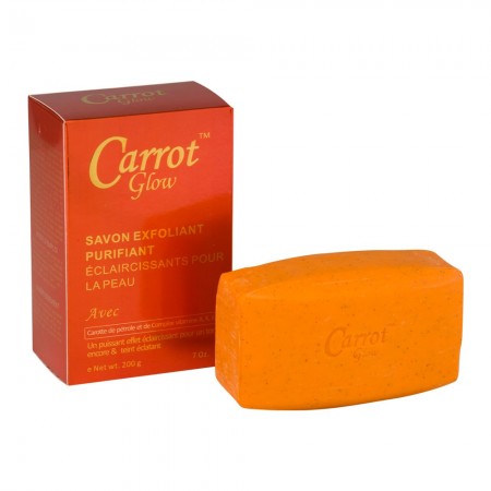 Carrot Glow Savon Exfoliant Purifiant 200 g