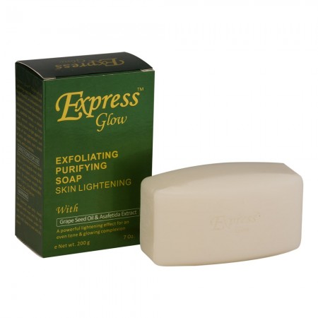 Express Glow Savon Exfoliant Purifiant 200 g