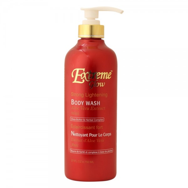Extreme Glow – Gel Douche Éclaircissant à l'Aloe Vera 750 ml