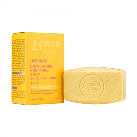Lemon Glow Savon Exfoliant Purifiant 200 g