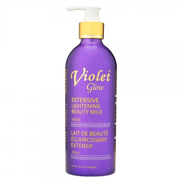 Violet Glow – Lait Éclat Intensif 500 ml