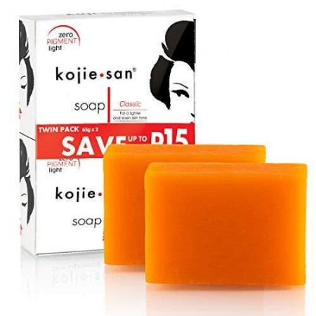 Kojie San Savon Éclaircissant à l'Acide Kojique 2 × 65 g