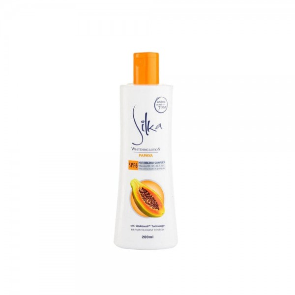Silka – Lait de Beauté à la Papaye SPF 6 200 ml