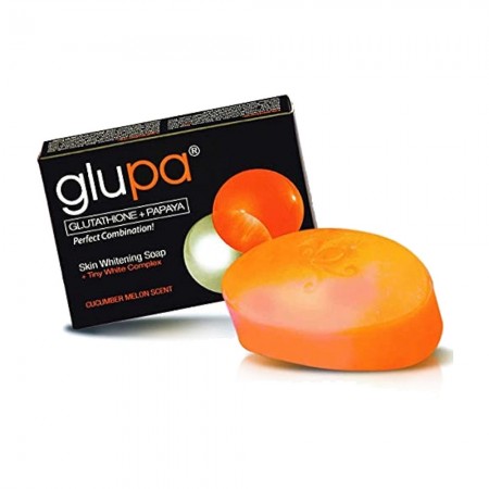 Glupa Savon Glutathion & Papaye 135 g – savon et sa boîte