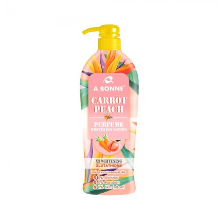 A Bonne Lait Corps Parfumé Carotte & Pêche au Glutathion 500 ml