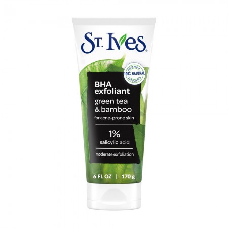 St. Ives Gommage Visage Anti-Points Noirs au Thé Vert
