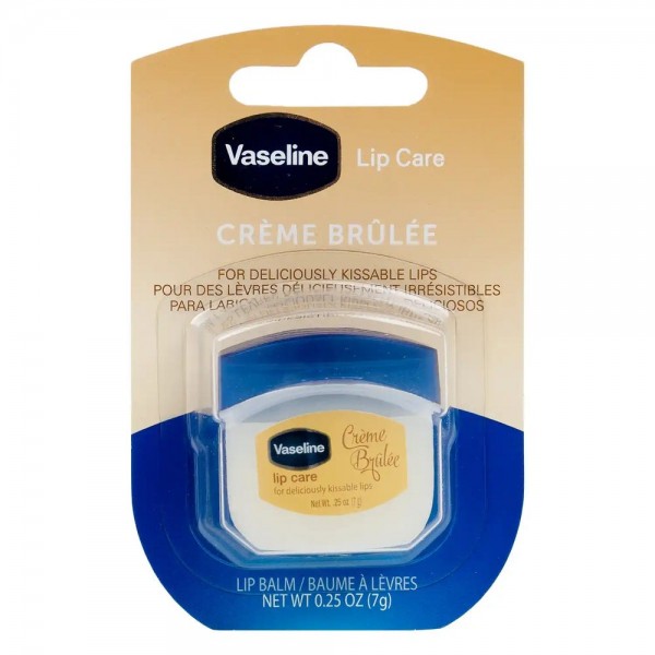 Vaseline Lip Therapy Crème Brûlée – Baume à Lèvres 7 g