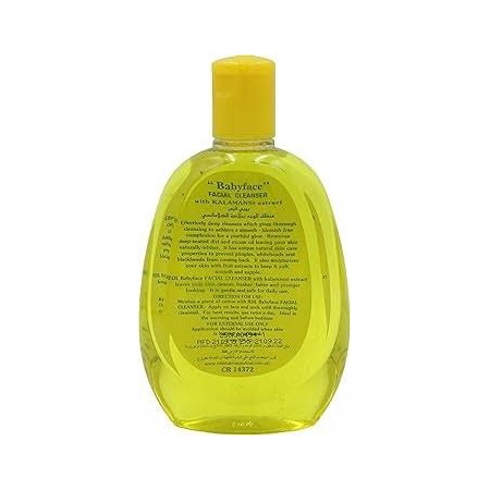 RDL Babyface Lotion Nettoyante Calamansi – dos du flacon