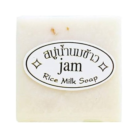 Jam – Savon au Riz Jasmin, Collagène & Gluta 60 g – savon vue de face