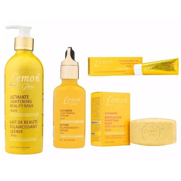 Lemon Glow – Kit Éclaircissant Ultime 4 Produits