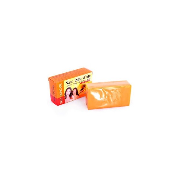 Nano Extra White – Savon Papaye & Carotte