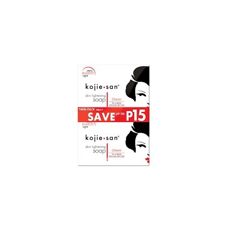 Savon Kojie San Original à l'acide kojique – Lot de 2 x 65 g