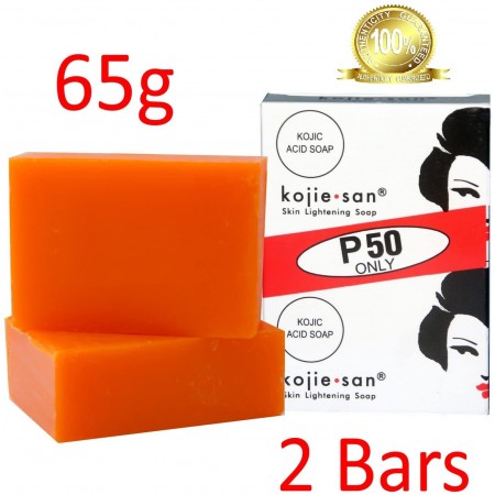 Savon Kojie San Original à l'acide kojique – Lot de 2 x 65 g