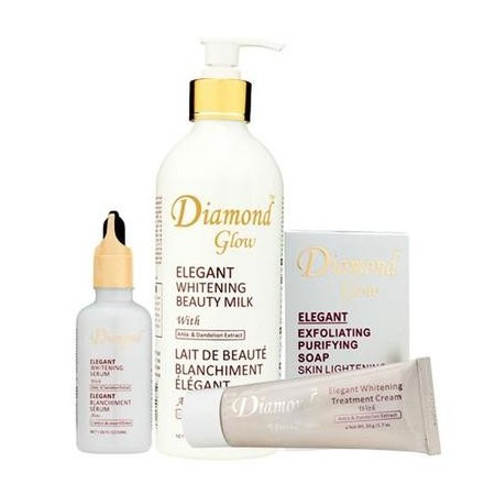 Diamond Glow Kit Éclat Élégant 4 Produits – les 4 produits du kit
