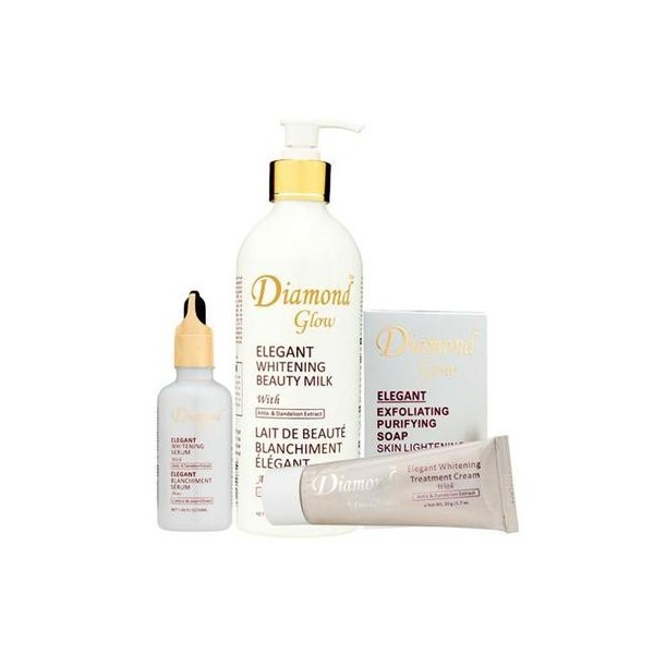 Diamond Glow – Kit Éclat Élégant 4 Produits