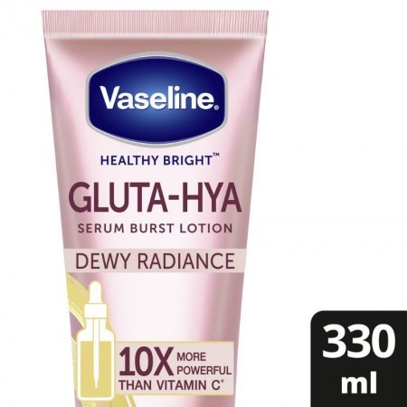 Vaseline Healthy Bright Gluta-Hya Serum Burst Lotion Dewey Radiance