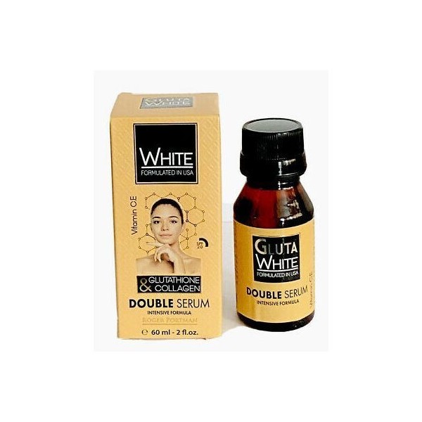 Gluta White – Double Sérum Corps au Glutathion 60 ml