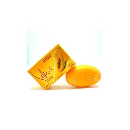 Silka Savon à la Papaye 135 g – savon et boîte