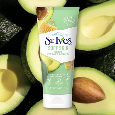 ST IVES EXFOLIANT POUR LE VISAGE AVOCATS ET MIEL